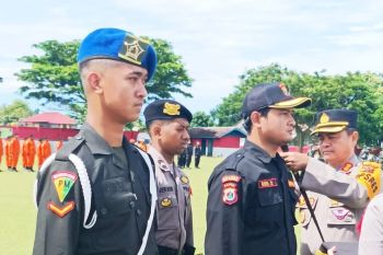 Polres Biak siagakan 500 personel TNI-Polri amankan Pemilu 2024