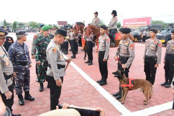 Polda Sulteng siagakan sebanyak 5.225 personel kawal tahapan Pemilu 2024