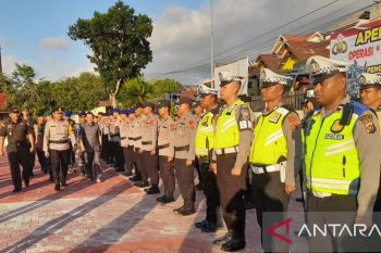 Sebanyak 360 personel gabungan pengamanan Operasi Mantap Brata Anoa 2024 di Baubau