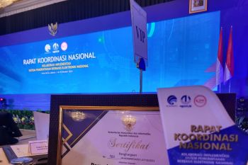 Kemenkominfo beri penghargaan kepada kontributor terbaik untuk Kabupaten Gowa