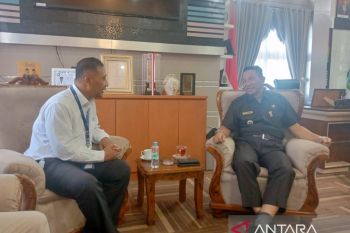 Kabiro ANTARA Babel silahturahmi dengan Bupati Belitung Timur