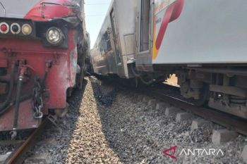 Kereta Api Argowilis-Argosewu alami kecelakaan di Kalimenur Kulon Progo