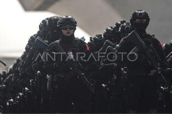 Apel pengamanan Pemilu 2024 di Jakarta