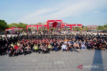 Polres OKU Timur kerahkan 300 personel untuk pengamanan Pemilu 2024
