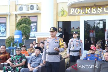 Polres OKI petakan 16 TPS pemilu sangat rawan konflik