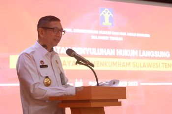 Kanwil Kemenkumham Sulteng beri penyuluhan pemuka agama cegah radikalisme