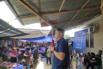 Pedagang pasar di Kota Palu diajak ikut program BPJAMSOSTEK