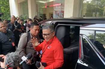 Hasto tiba di DPP PDIP jelang penetapan bacawapres pendamping Ganjar