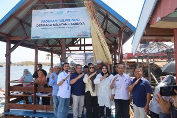 Pelindo Regional 4 bantu pembangunan dermaga nelayan di Cambaya Makassar