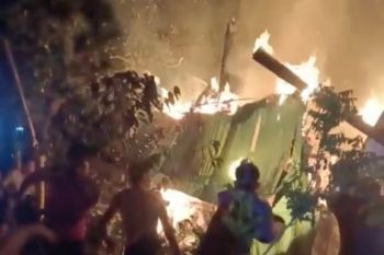 Rumah di Sembalun Bumbung ludes dilalap si jago merah