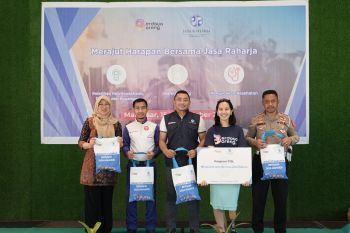 Jasa Raharja Sulsel dan Berdaya Bareng beri pendampingan korban lakalantas