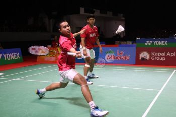 Rayhan/Rahmat tak terbebani meski jadi satu-satunya wakil ganda putra