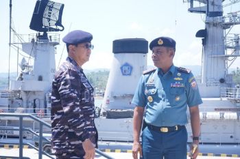 Lanal Kendari terima kunjungan Danguspurla Koarmada II