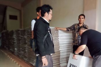 KPU OKU Timur terima kiriman 10.940 kotak suara Pemilu 2024