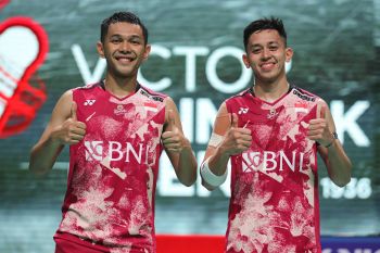 Pasangan Fajar/Rian lalui perempat final Denmark Open