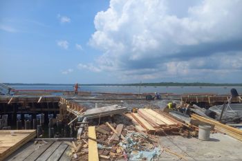 Pemkab Natuna melanjutkan pembangunan Pelabuhan Penagi