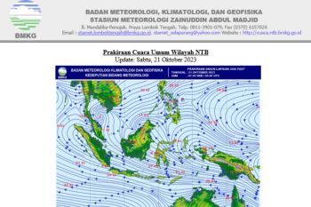 NTB masih jadi area peringatan kekeringan meteorologis
