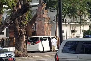 Usai deklarasi Golkar, Prabowo dan Airlangga sambangi Istana Merdeka