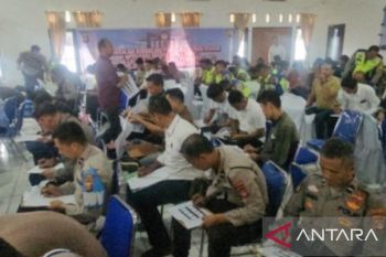 200 personel kepolisian Prabumulih jalani tes psikologis pemegang senpi