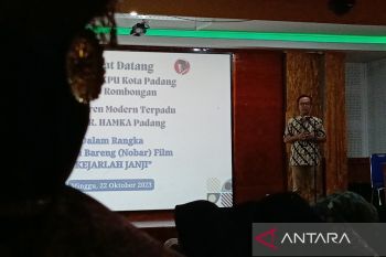 KPU Padang terima logistik Pemilu 2024 tahap I
