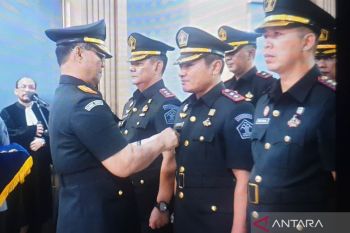 Kakanwil Kemenkumham Sumsel melantik 15 kalapas baru