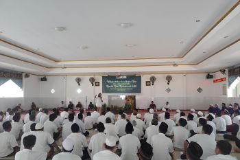 LPM Dompet Dhuafa gelar tabligh akbar dan hapus tato di Lapas Kelas IIA Cilegon
