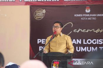 KPU Lampung sebut ada tujuh kabupaten tersulit dalam pendistribusian logistik