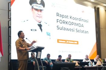 Pj Gubernur mengapresiasi forkopimda sukseskan HUT Sulawesi Selatan