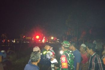 Gara-gara puntung rokok, kebun bambu di Desa Jago Lombok Tengah terbakar