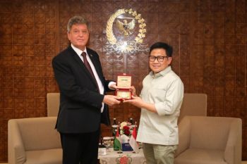 Gus Imin dukung hentikan perang Palestina dan Israel