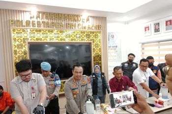 Polisi musnahkan 6,5 kilogram sabu-sabu di Palembang
