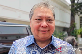 Airlangga belum dengar soal isu Partai Demokrat akan masuk kabinet