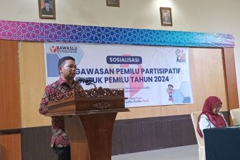 Bawaslu Padang Panjang adakan sosialisasi pengawasan partisipatif bagi ormas