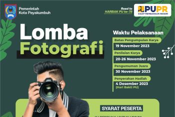 Dinas PUPR adakan lomba fotografi sambut Hari Bakti PU dan HUT Kota Payakumbuh