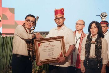 Kanwil Kemenkumham Sulut raih predikat terbaik program unggulan DJKI