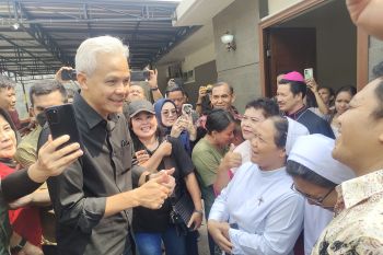 Ganjar Pranowo senang dapat cerita dari tokoh agama tentang merangkul umat