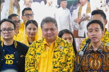 Jerry Sambuaga disapa khusus Gibran saat pidato deklarasi