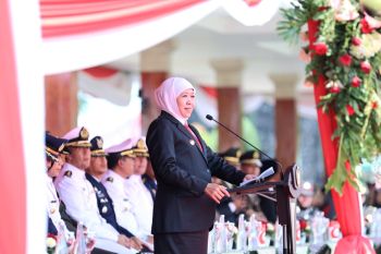 Gubernur Khofifah pimpin upacara Hari Sumpah Pemuda di Blitar