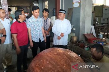 Gibran memulai safari politik di sentra industri Boyolali