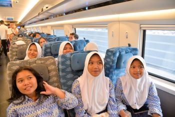 Whoosh telah angkut 58.000 penumpang sejak beroperasi secara komersial