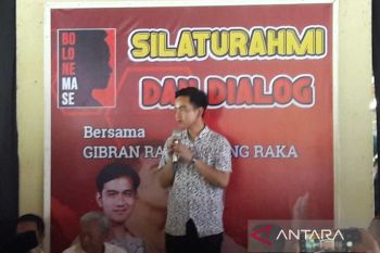 Gibran temui warga Kabupaten  Magelang