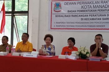 DPRD Manado sosialisasi dua ranperda di Sario