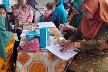 Puskesmas Tarusan lakukan edukasi dan screening terhadap lansia dan pra lansia