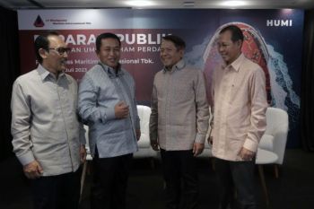 Humpuss Maritim Internasional berhasil bukukan laba bersih 11,6 juta dolar AS