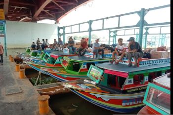 Dishub antisipasi kecelakaan  lintas sungai Musi akibat kabut asap