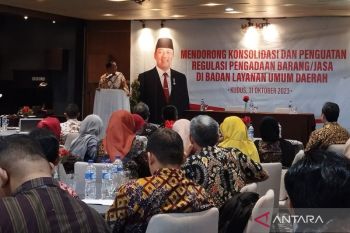 Transaksi pengadaan barang UMKK lewat e-katalog capai 37 persen