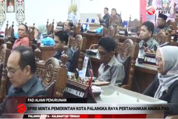 DPRD minta Pemkot Palangka Raya pertahankan PAD