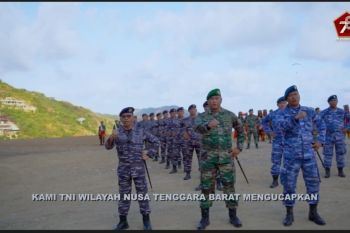 Ucapan HUT TNI ke-78 dari TNI wilayah NTB