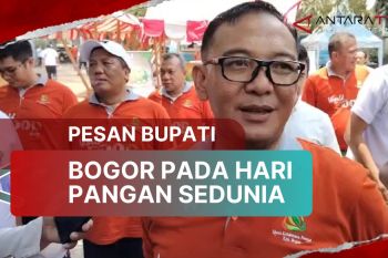 Ini pesan Bupati Bogor pada Hari Pangan Sedunia