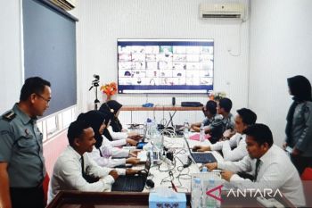 Kemenkumham Sumsel uji kompetensi pembimbing  kemasyarakatan